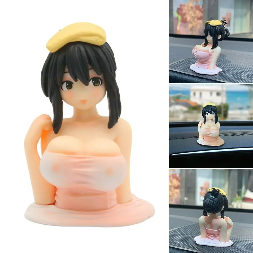 Anime Merchandise - Sevimli Göğüs Sallayan Kız Araba Süsleri