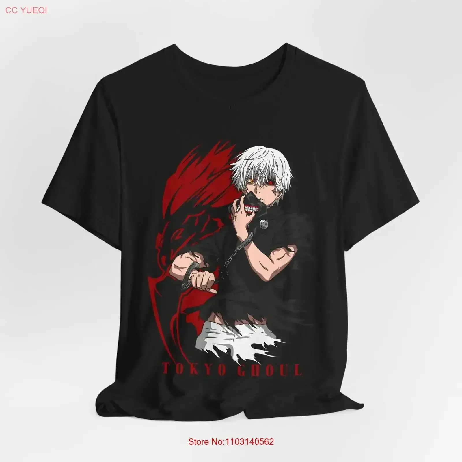 Anime Merchandise T Shirt - Tokyo Ghoul Anime Tişörtü Fan Ürünleri