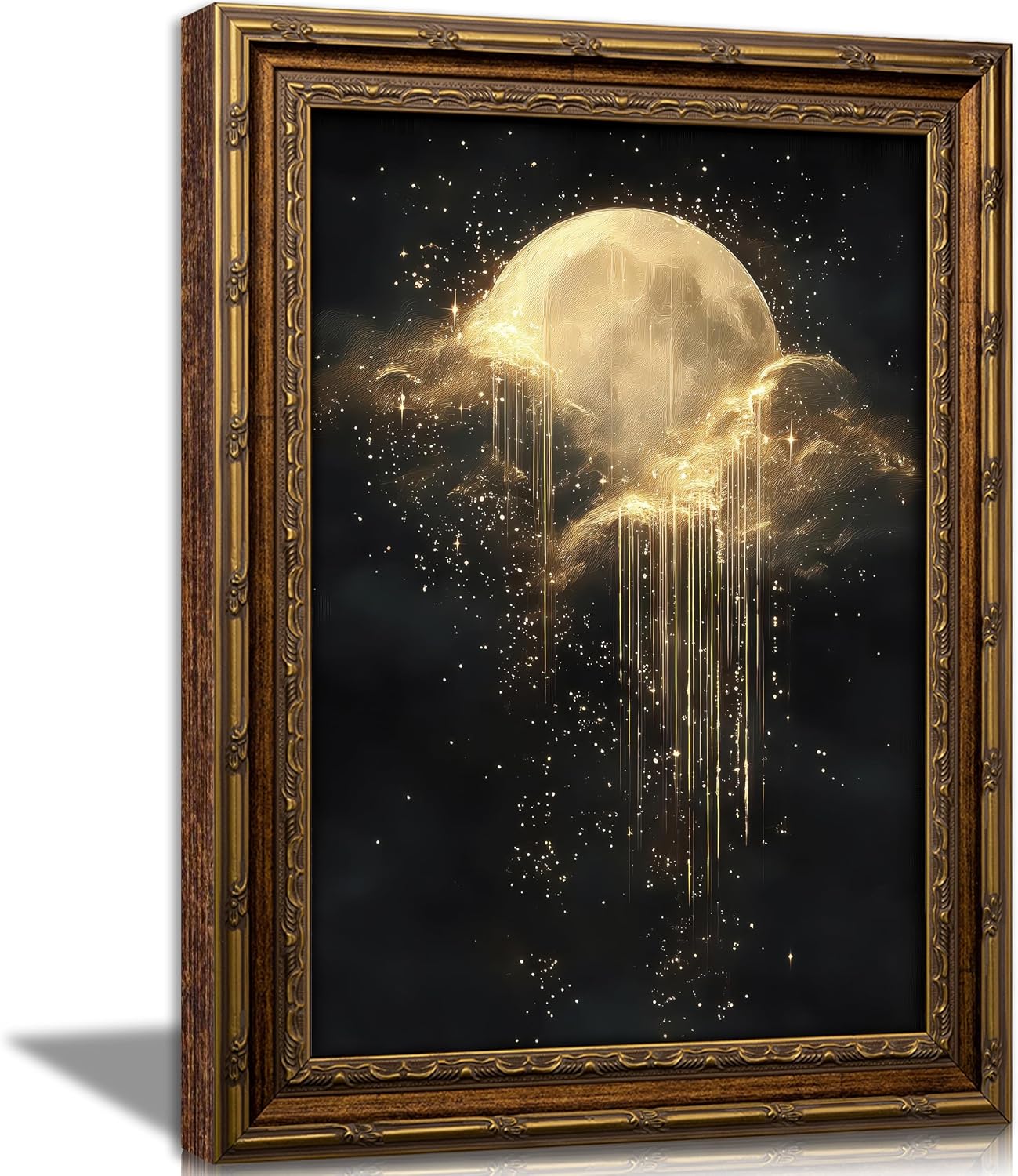 Art Print Framed - Antik Çerçeveli Göksel Kanvas Duvar Sanatı