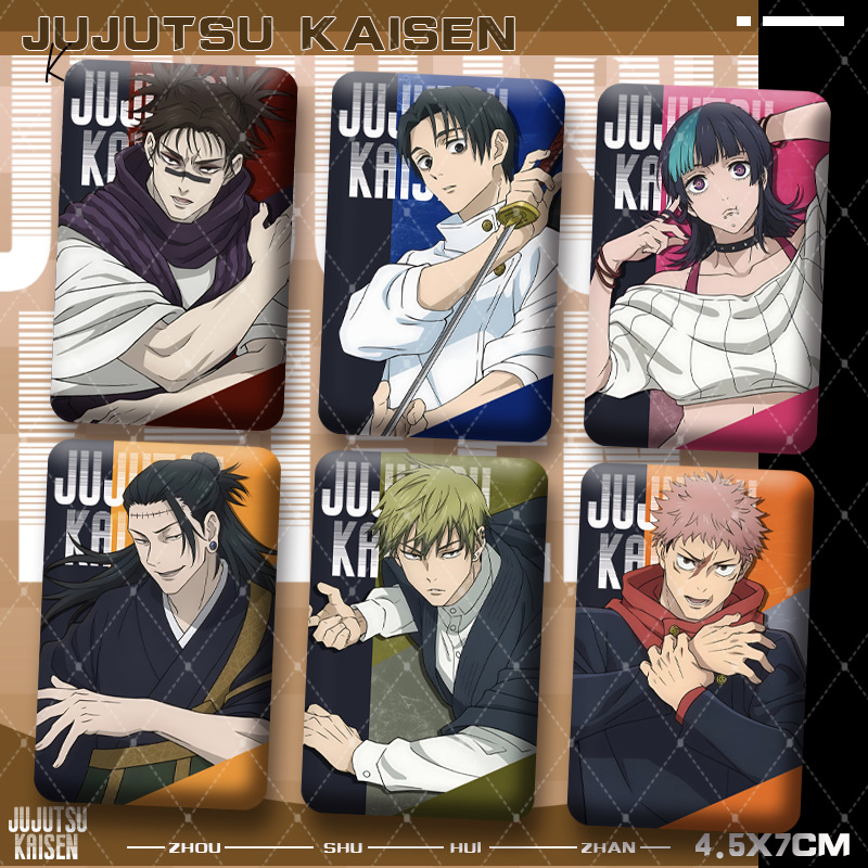 Premium Anime Merchandise - Jujutsu Kaisens Premium Kare Çift Flaşlı