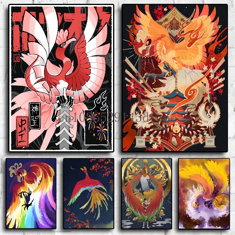 Anime Poster Print - Klasik japon animesi Periferik Pokemon Posteri