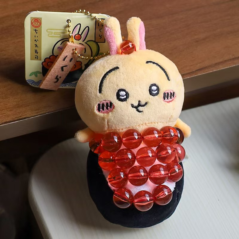 Anime Merchandise Bag - Suşi Serisi Asılı Süsler, Yumuşak Oyuncak