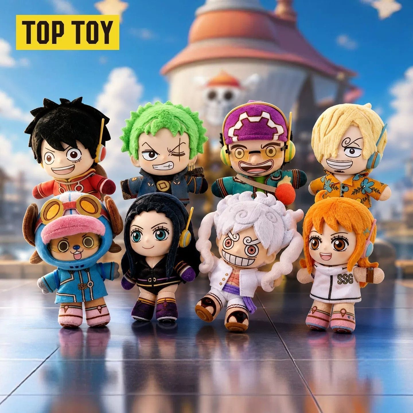 Anime Merchandise Box Set - EAKI One Piece Egghead Arc Peluş