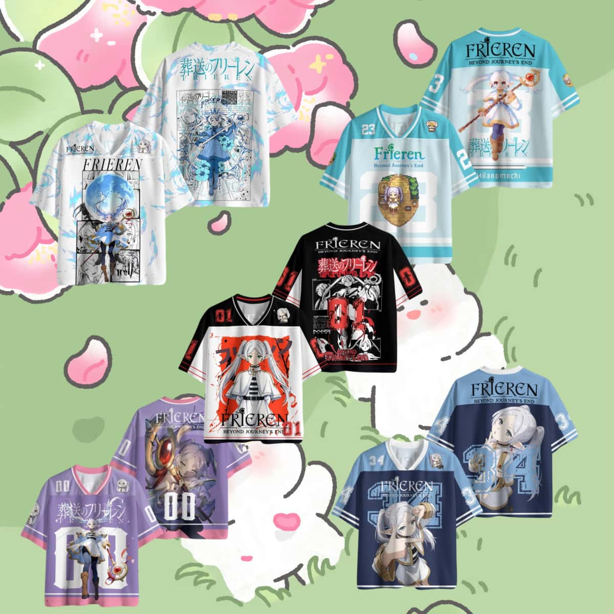 Frieren Anime Merchandise - Anime Frieren: Yolculuğun Sonu Üzerine Temalı