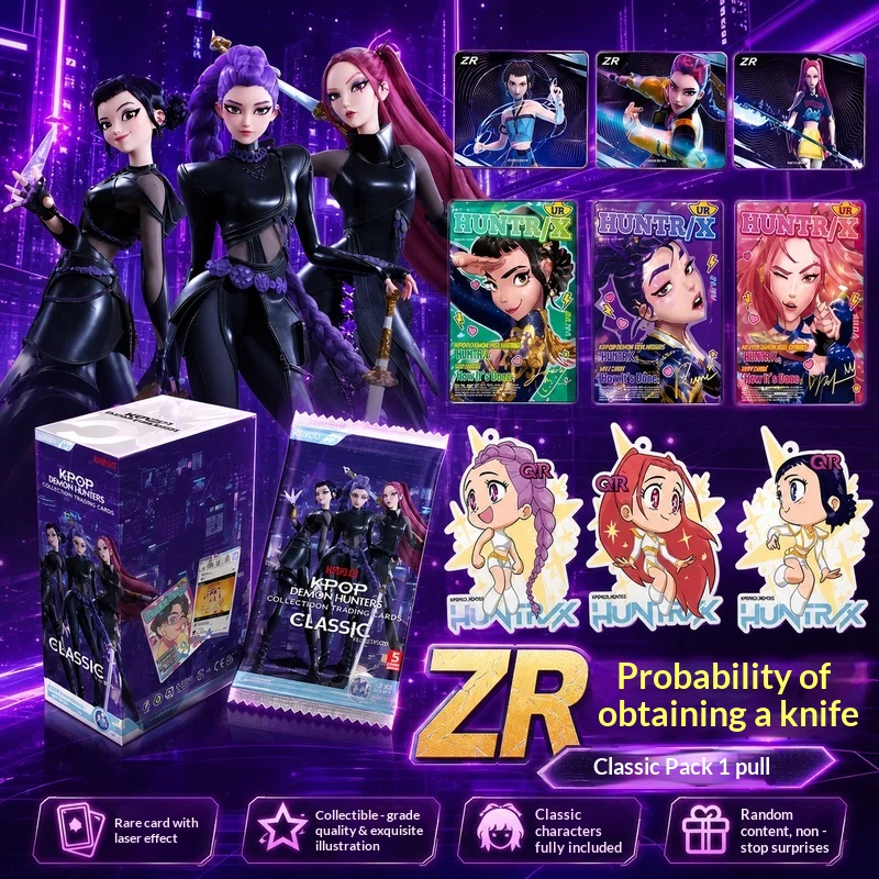 Anime Merchandise Bag - Orijinal Kayou K-Pop: Demon Hunters Kartları