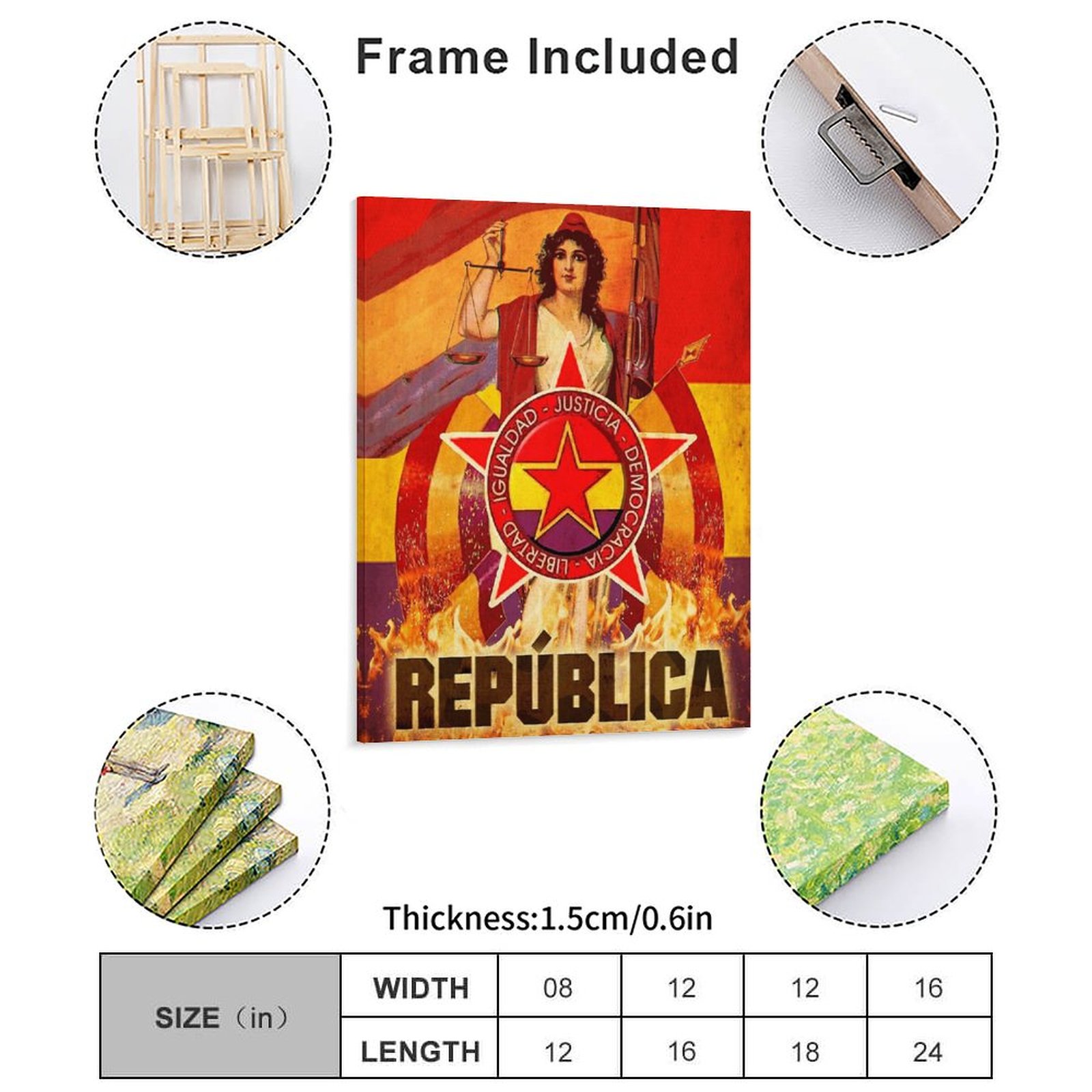 Hiçbir Pasaran İspanyol Devrim - Art Print Framed incelemesi ve fiyatı