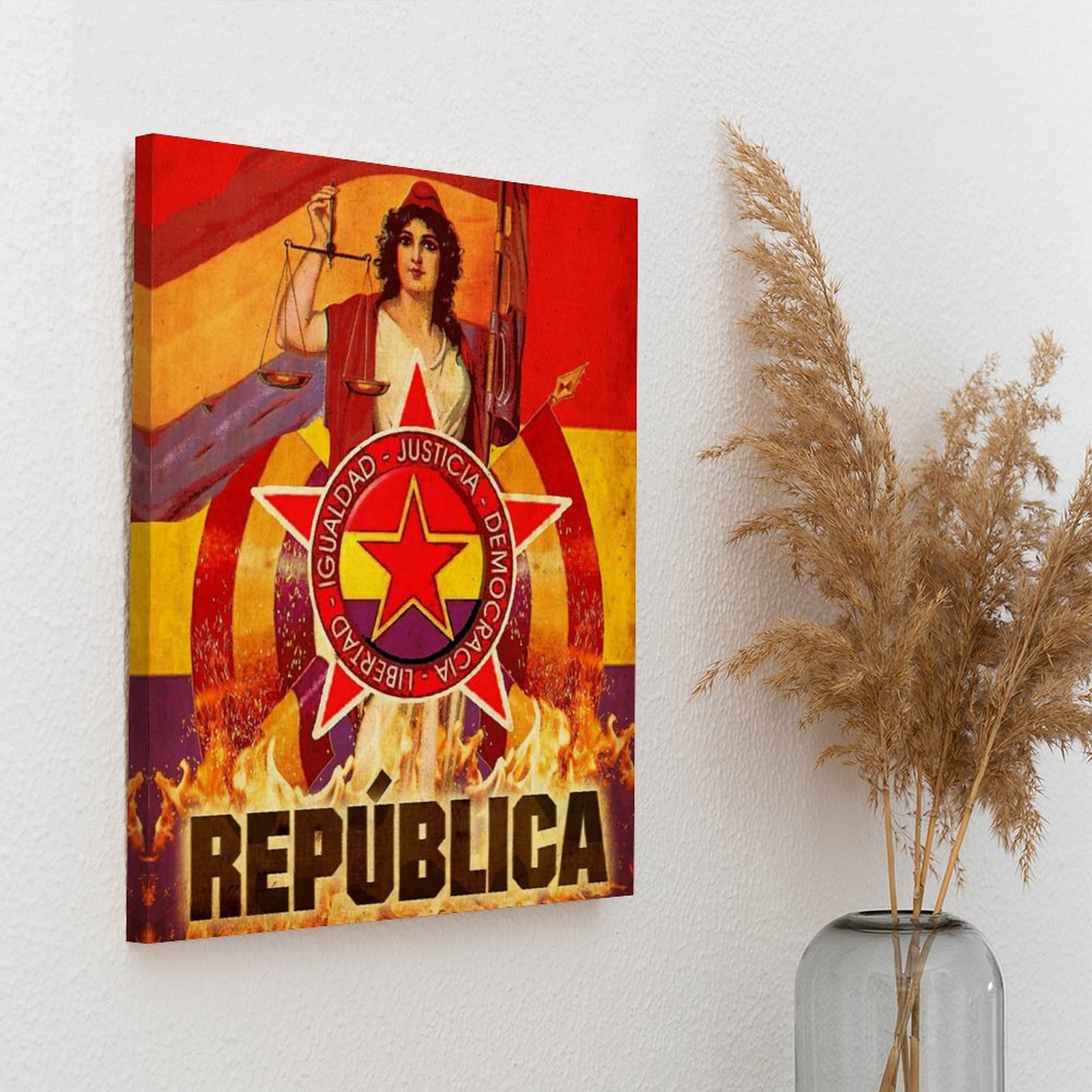 Hiçbir Pasaran İspanyol Devrim - Art Print Framed incelemesi ve fiyatı
