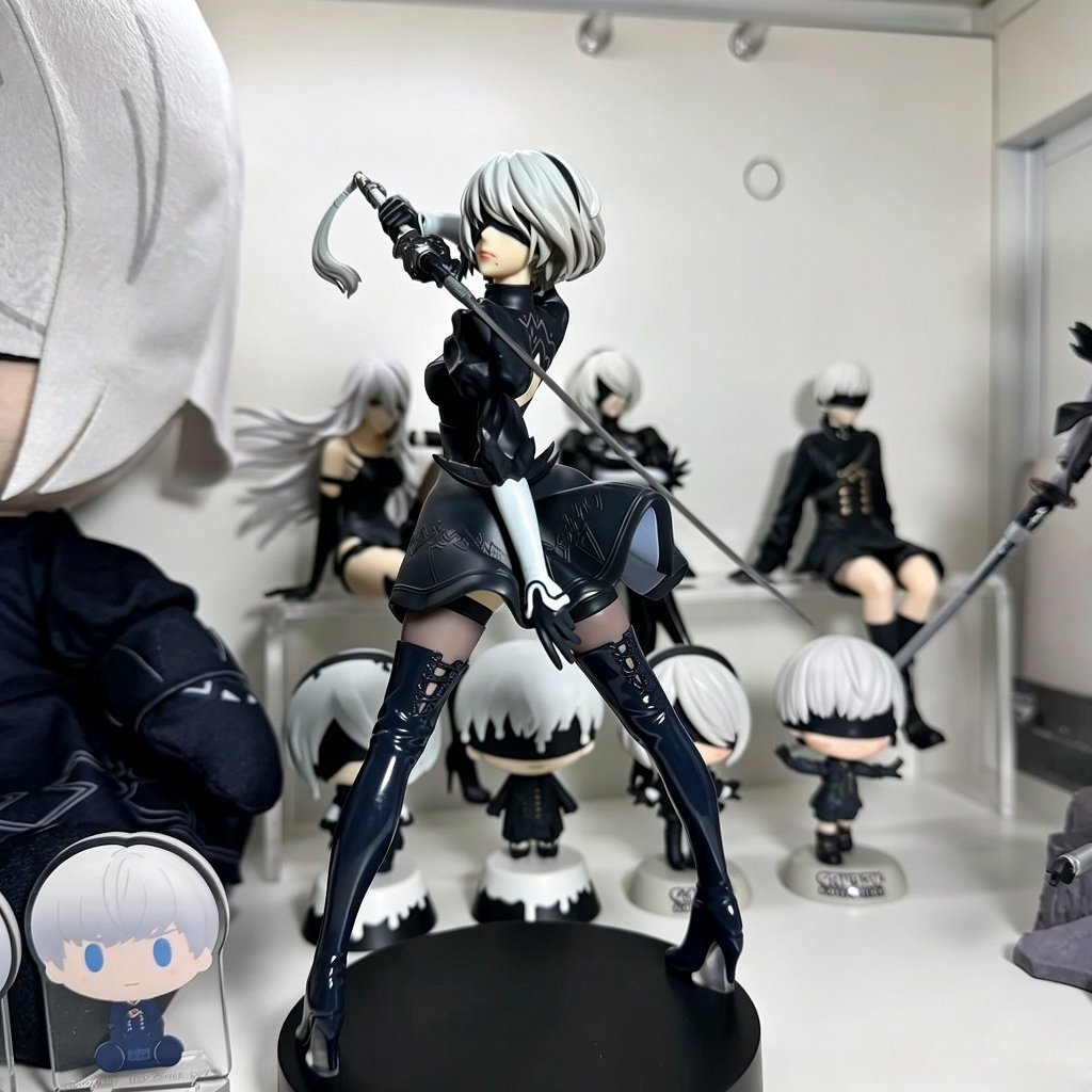 Sıcak Fırsat 18CM Yorha 2B Siy - Anime Merchandise For Sale incelemesi ve fiyatı