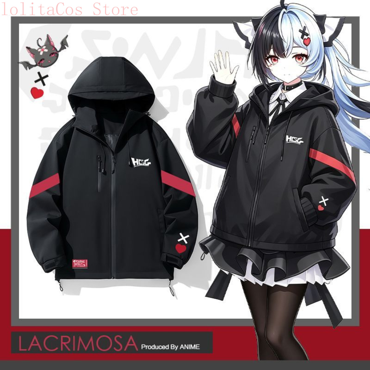 Neverness To Everness Lacrimos - Windbreaker Anime Merchandise incelemesi ve fiyatı