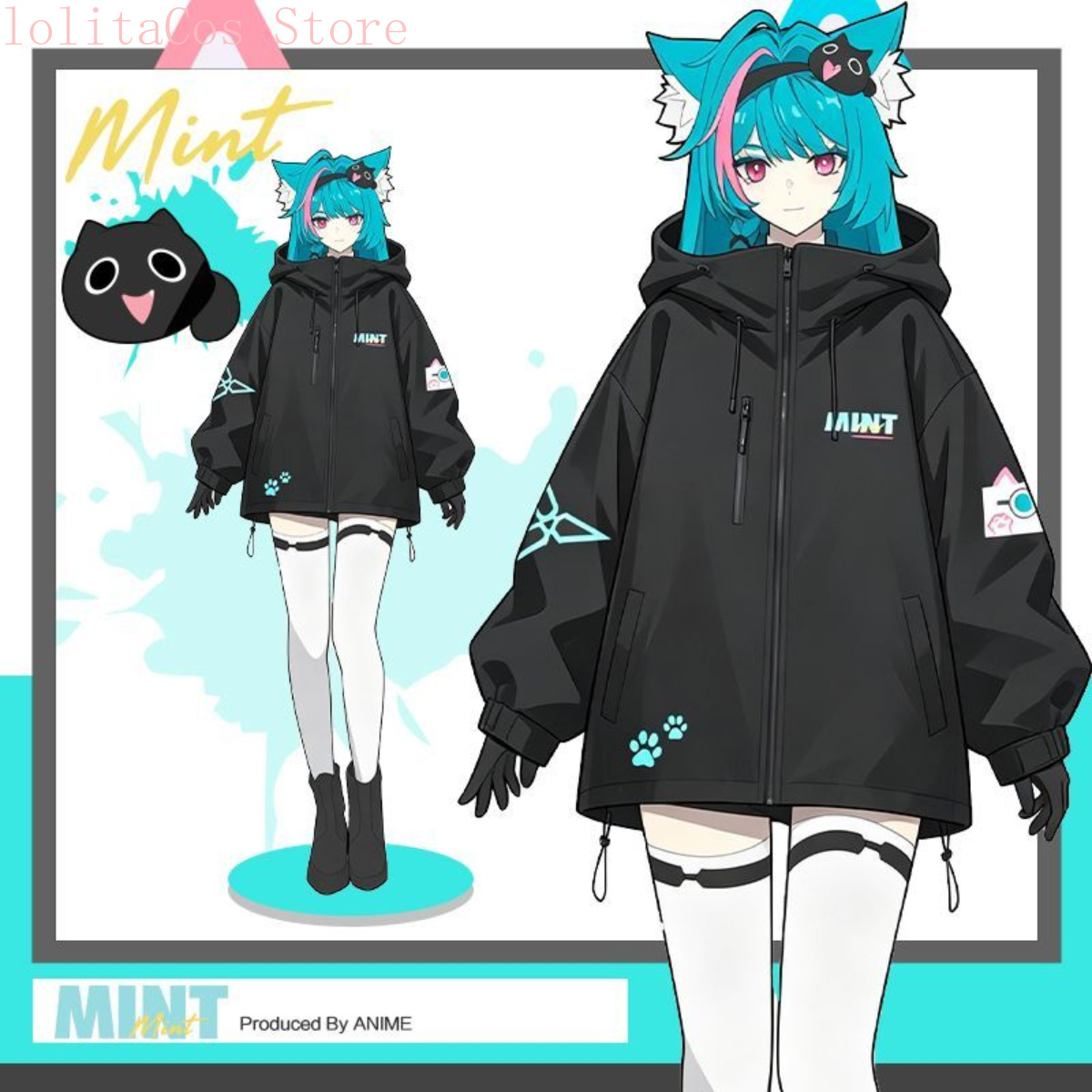 Neverness To Everness Lacrimos - Windbreaker Anime Merchandise incelemesi ve fiyatı