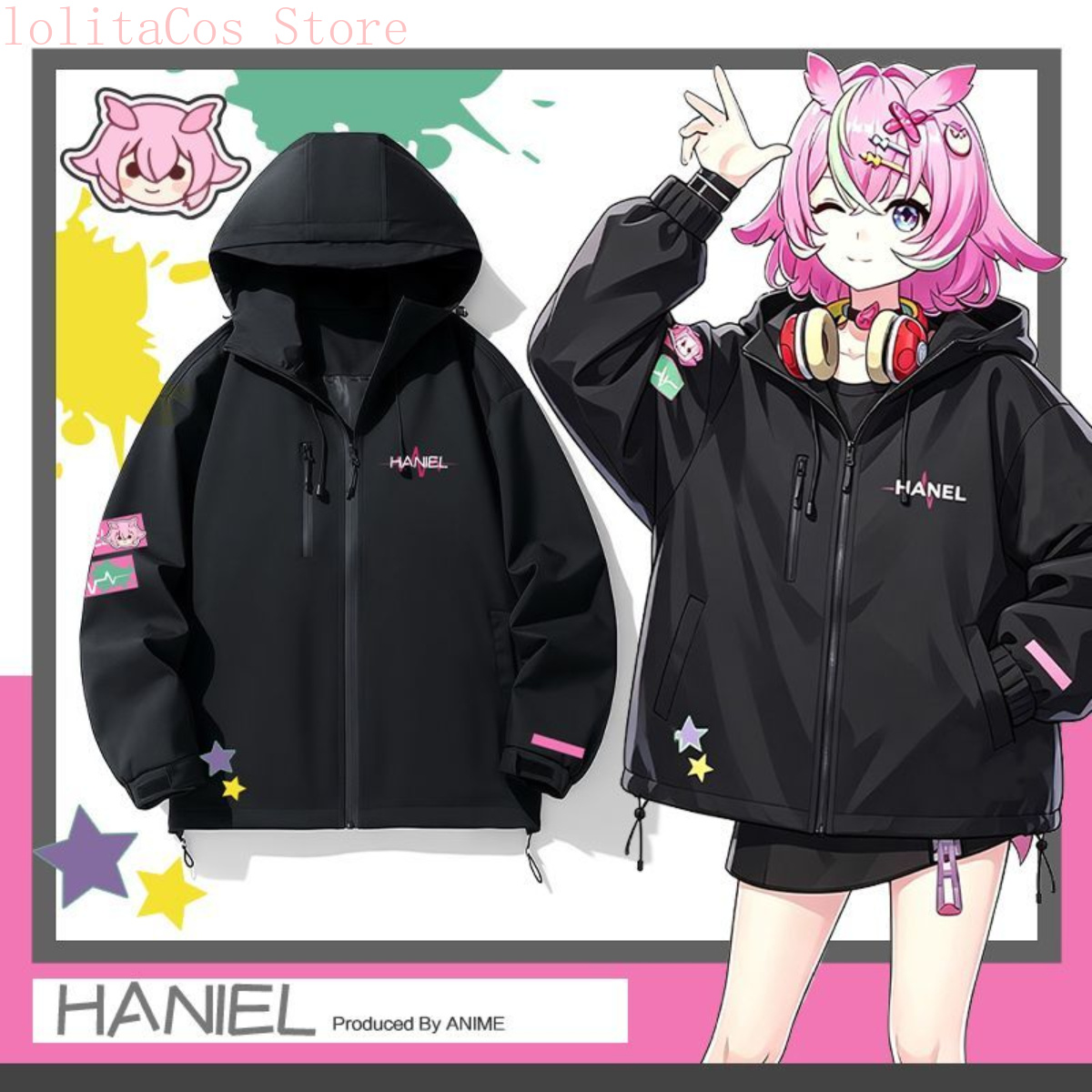 Neverness To Everness Lacrimos - Windbreaker Anime Merchandise incelemesi ve fiyatı
