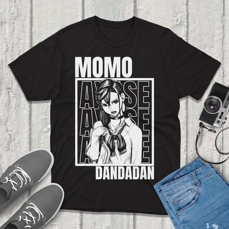 Momo Ayase Dandadan T-Shirt Un - Anime Merchandise T Shirt incelemesi ve fiyatı