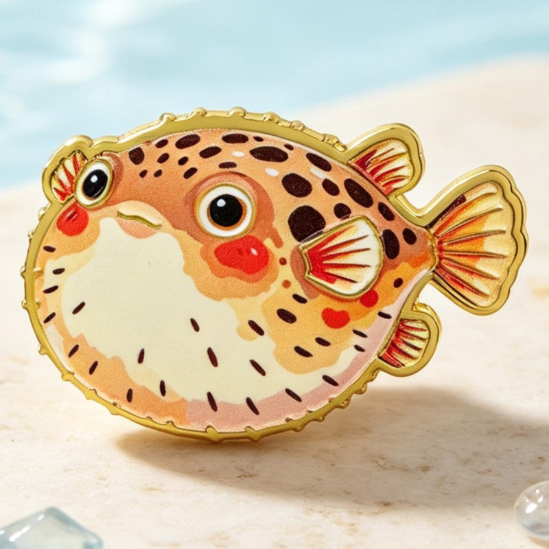 Canlı Okyanus Hayvanı Emaye Ro - Enamel Pin Set incelemesi ve fiyatı