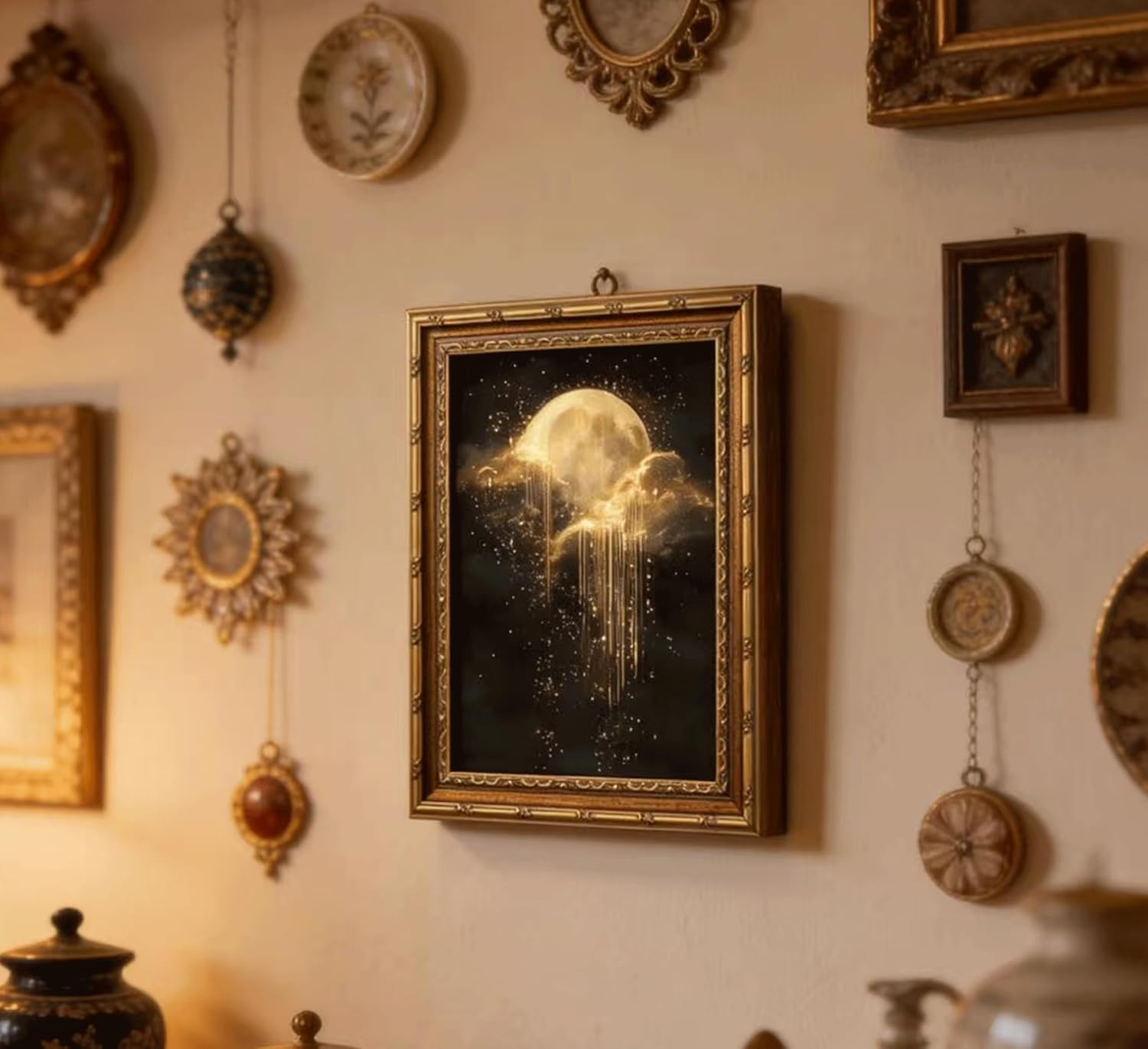 Antik Çerçeveli Göksel Kanvas  - Art Print Framed incelemesi ve fiyatı