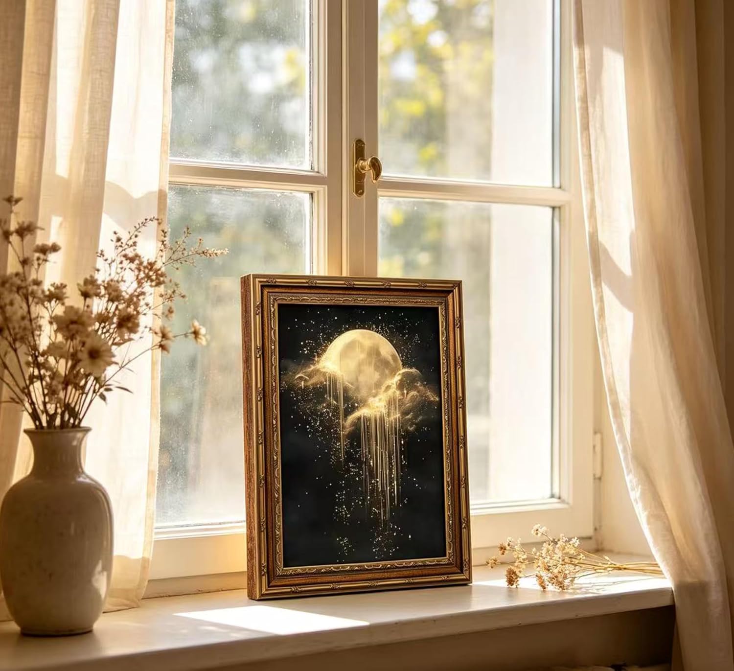 Antik Çerçeveli Göksel Kanvas  - Art Print Framed incelemesi ve fiyatı