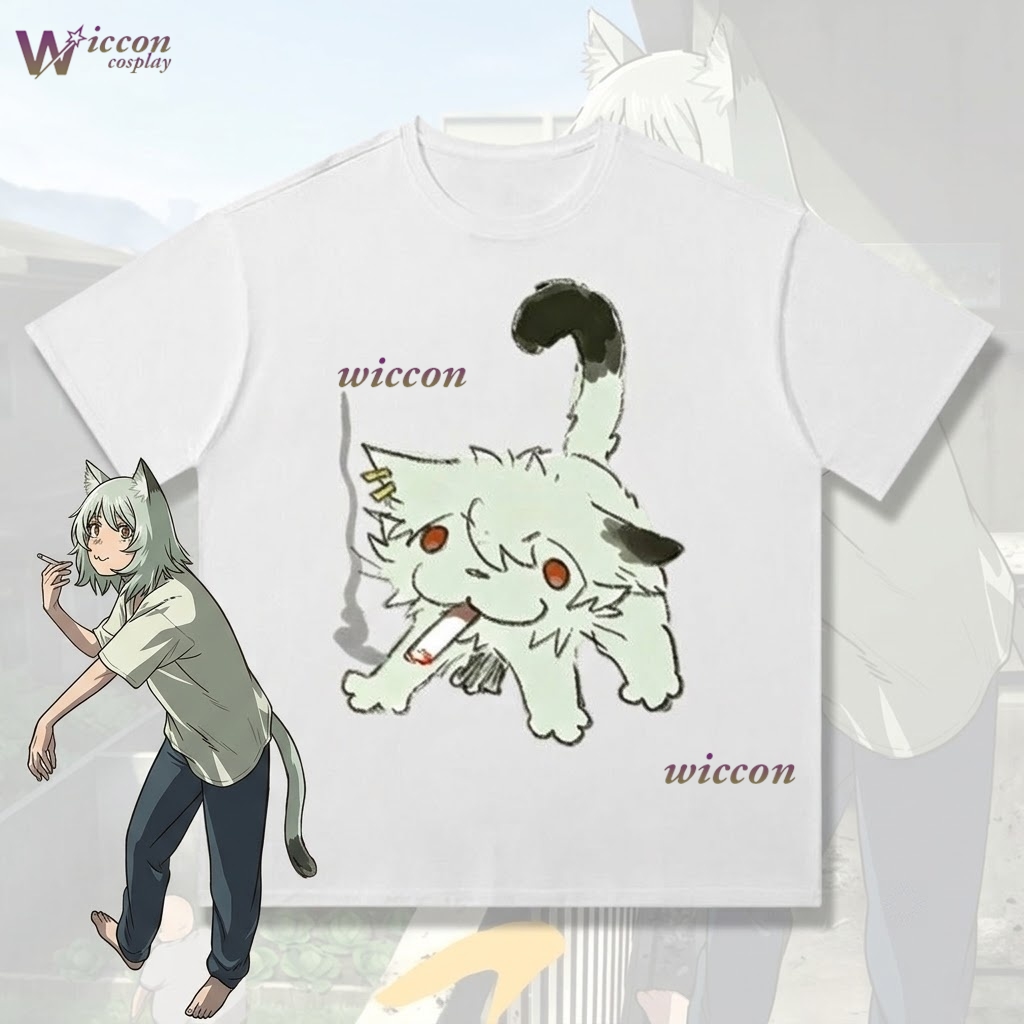 YesOk Chainsmoker Kedi Yaniko  - Anime Merchandise T Shirt incelemesi ve fiyatı