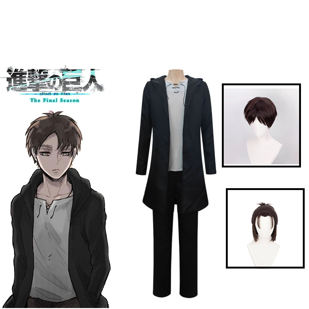Eren Jaeger Cosplay Kostüm Ani - Anime Merchandise Online incelemesi ve fiyatı