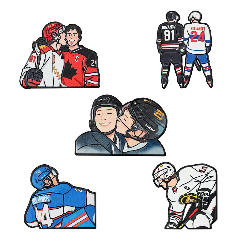 5 adet Isıtmalı Rakip Karikatü - Enamel Pin Set incelemesi ve fiyatı