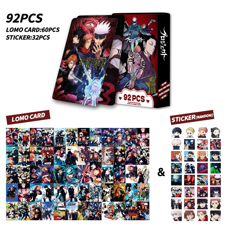 92 Adet Jujutsu Kaisen Çift Ta - Anime Merchandise Box Set incelemesi ve fiyatı