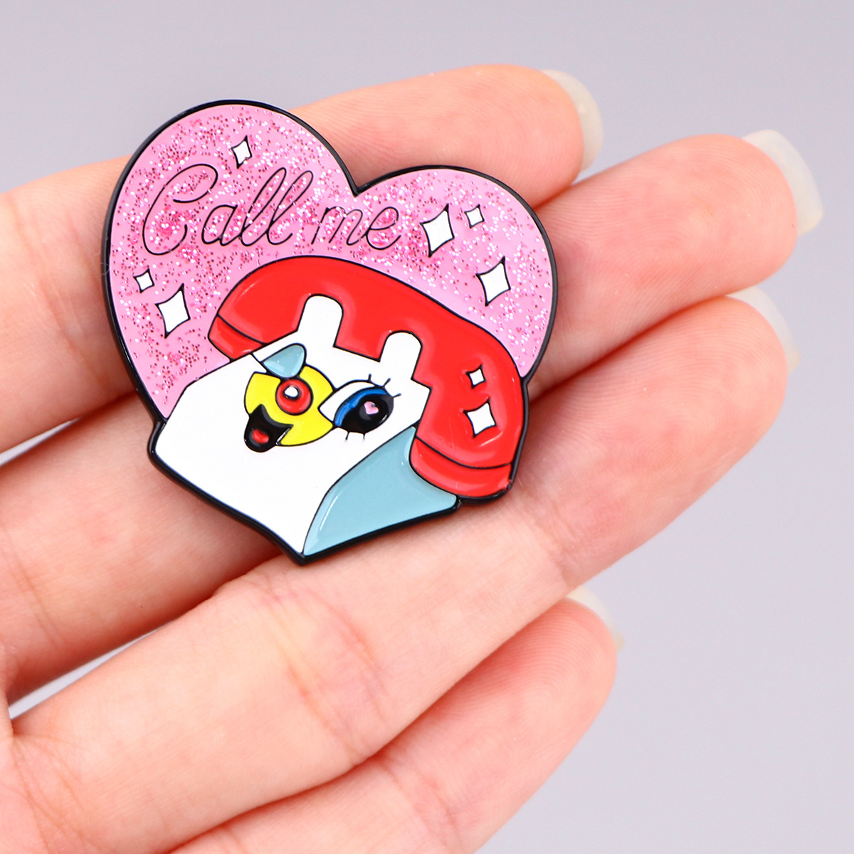 Sevimli Polis Kızı Alaşım Broş - Enamel Pin Set incelemesi ve fiyatı
