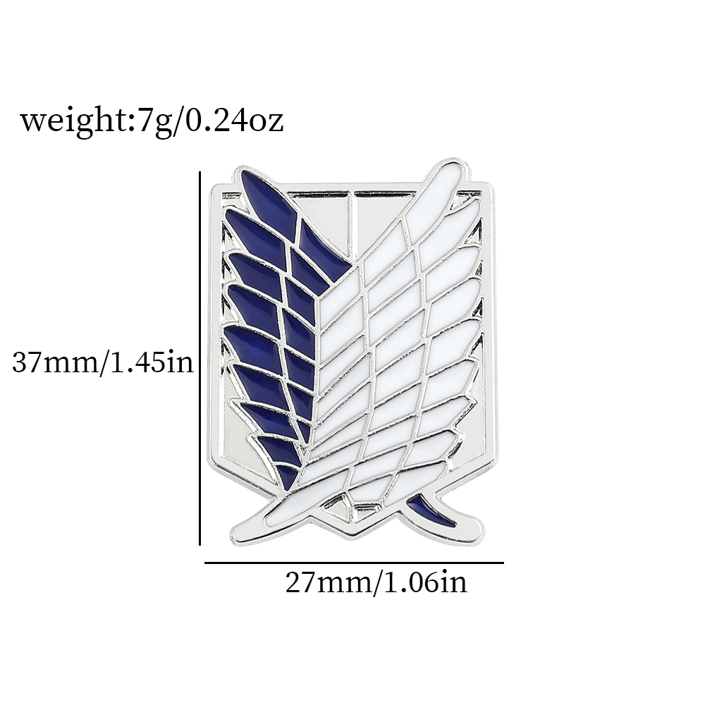 Anime Attack on Titan Emaye Br - Enamel Pin Set incelemesi ve fiyatı