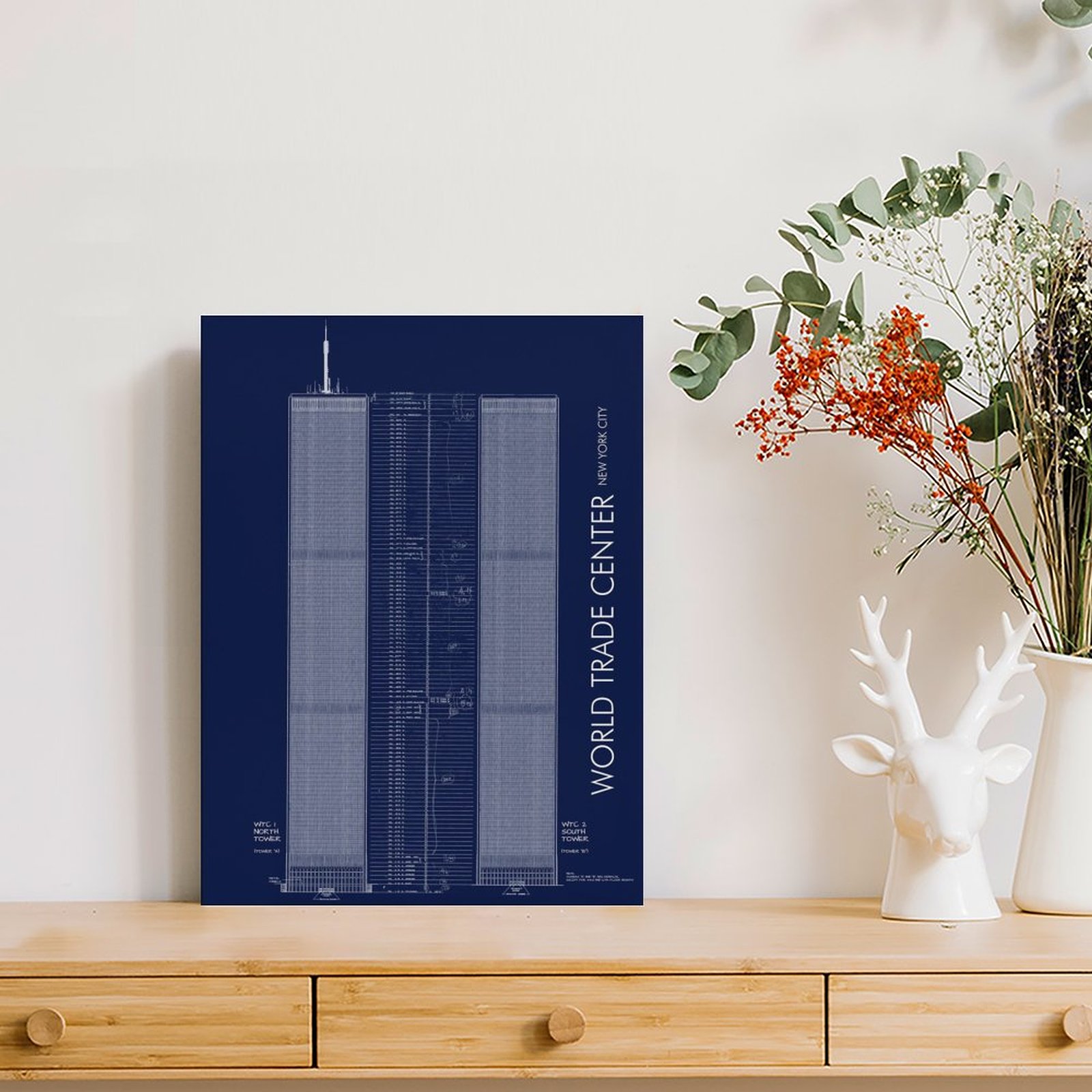 Dünya Ticaret Merkezi Tech Tuv - Art Print Framed incelemesi ve fiyatı