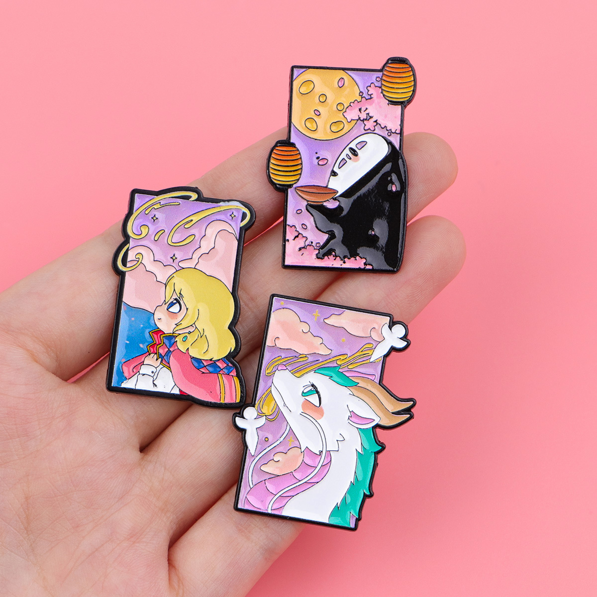 Şifa getiren anime serisi emay - Enamel Pin Set incelemesi ve fiyatı