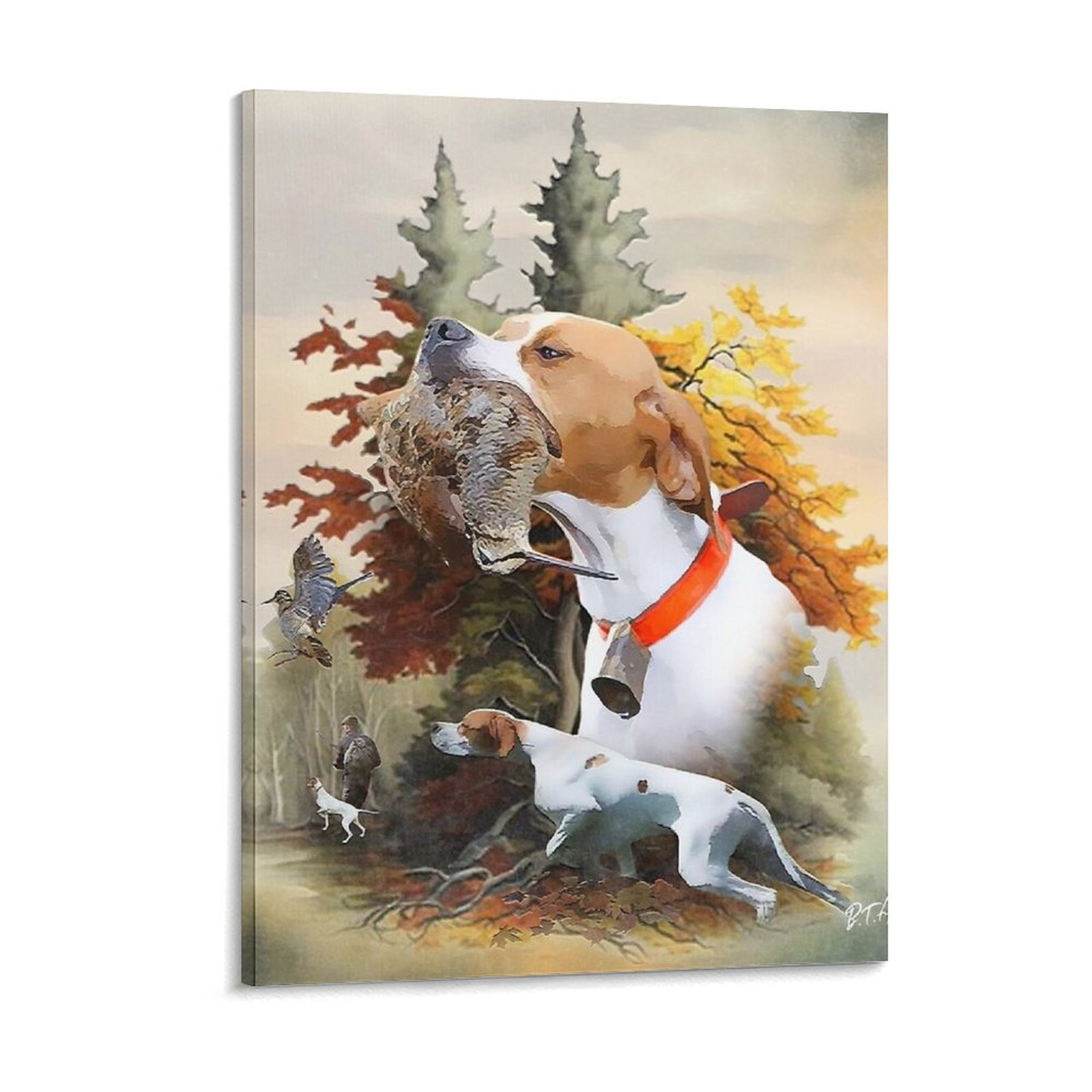 İngilizce Işaretçi Woodcock Av - Art Print Framed incelemesi ve fiyatı