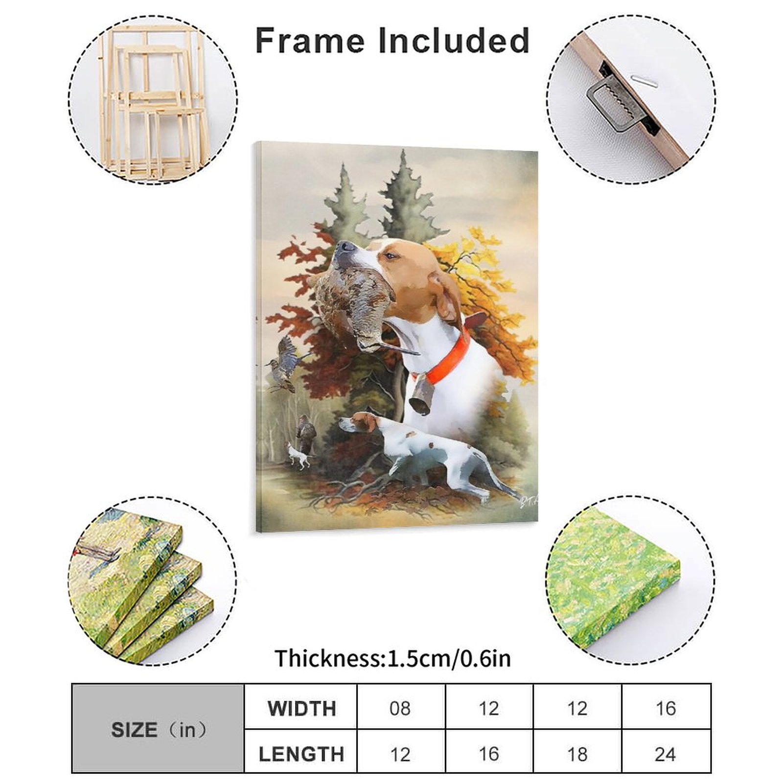 İngilizce Işaretçi Woodcock Av - Art Print Framed incelemesi ve fiyatı