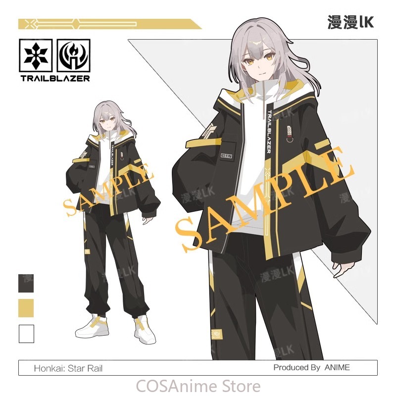 Anime Honkai: Star Rail Cospla - Windbreaker Anime Merchandise incelemesi ve fiyatı